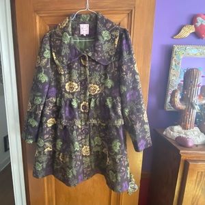 Young Essence floral coat